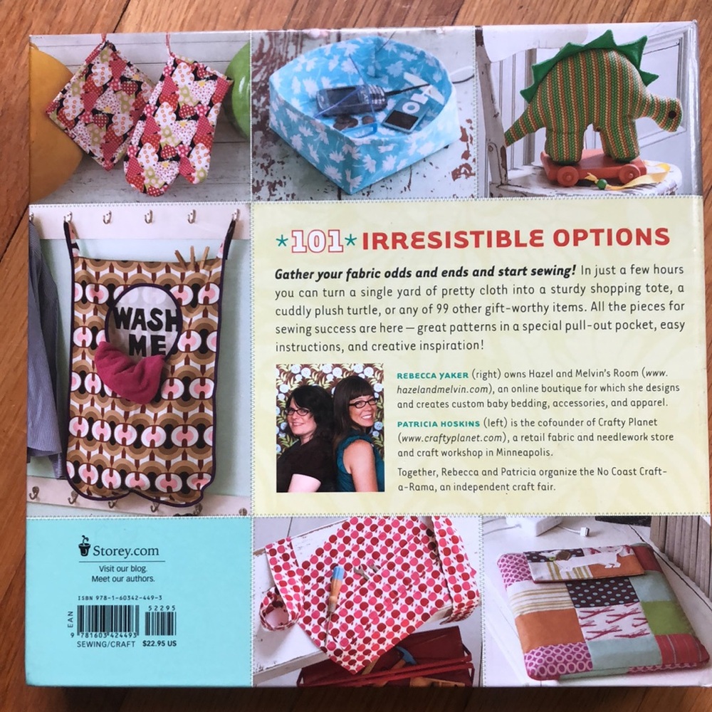 One-Yard Wonders 101 Sewing Projects book with patterns - Picture 2 of 6